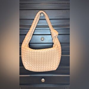 Tan shoulder bag
